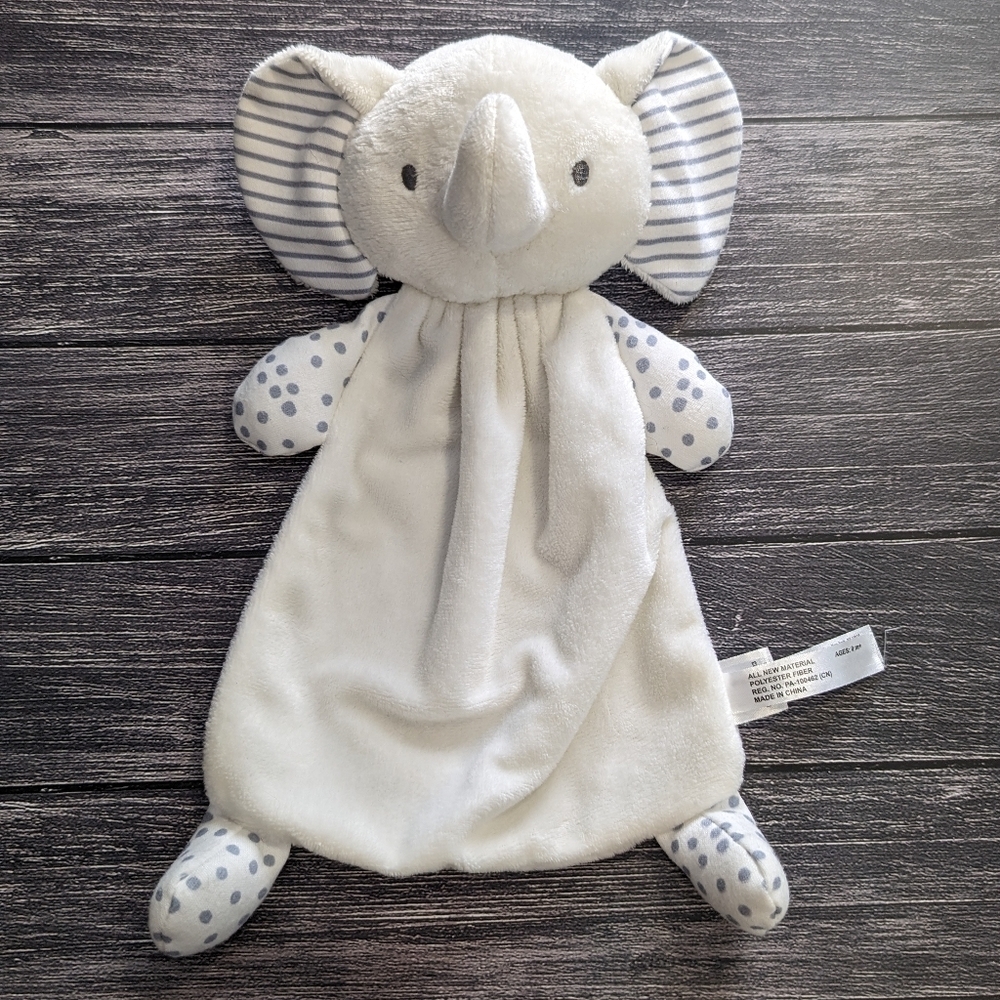 Dream Gro Elephant Plush Lovey Baby Toy